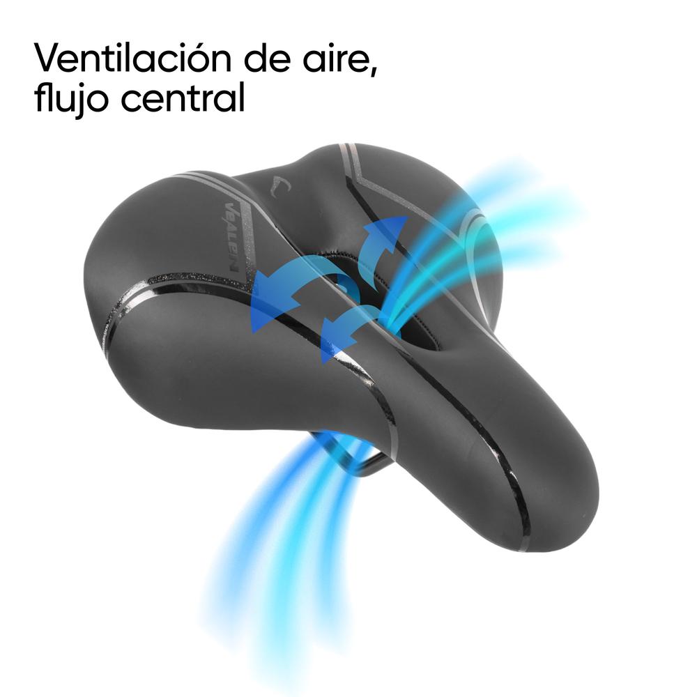 Foto 3 | Asiento Acolchado De Alta Densidad Para Bicicleta Con Led
