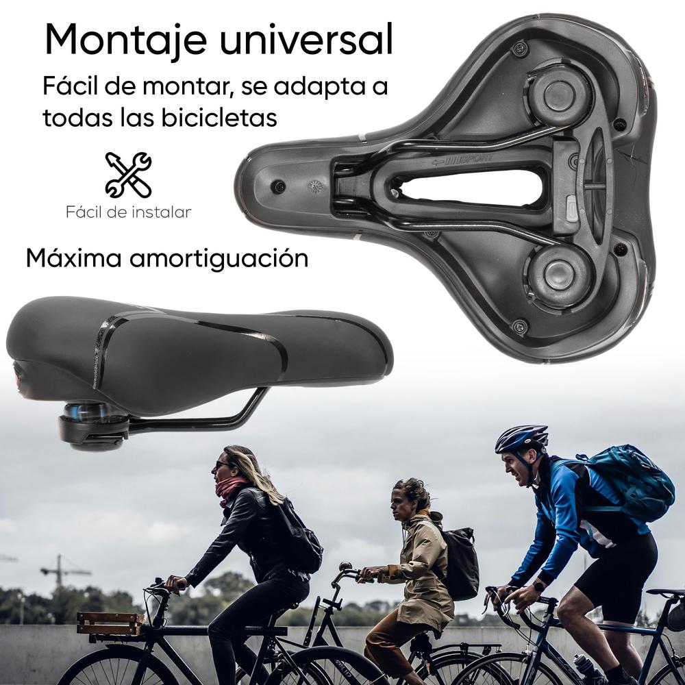 Foto 7 | Asiento Acolchado De Alta Densidad Para Bicicleta Con Led