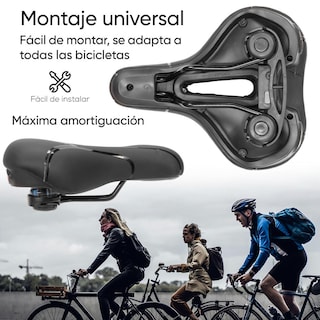 Foto 7 | Asiento Acolchado De Alta Densidad Para Bicicleta Con Led