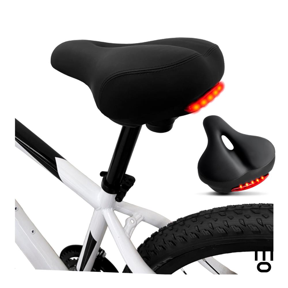 Foto 7 | Sillin Asiento Bici Luz Ergonomico Comfortable Impermeble