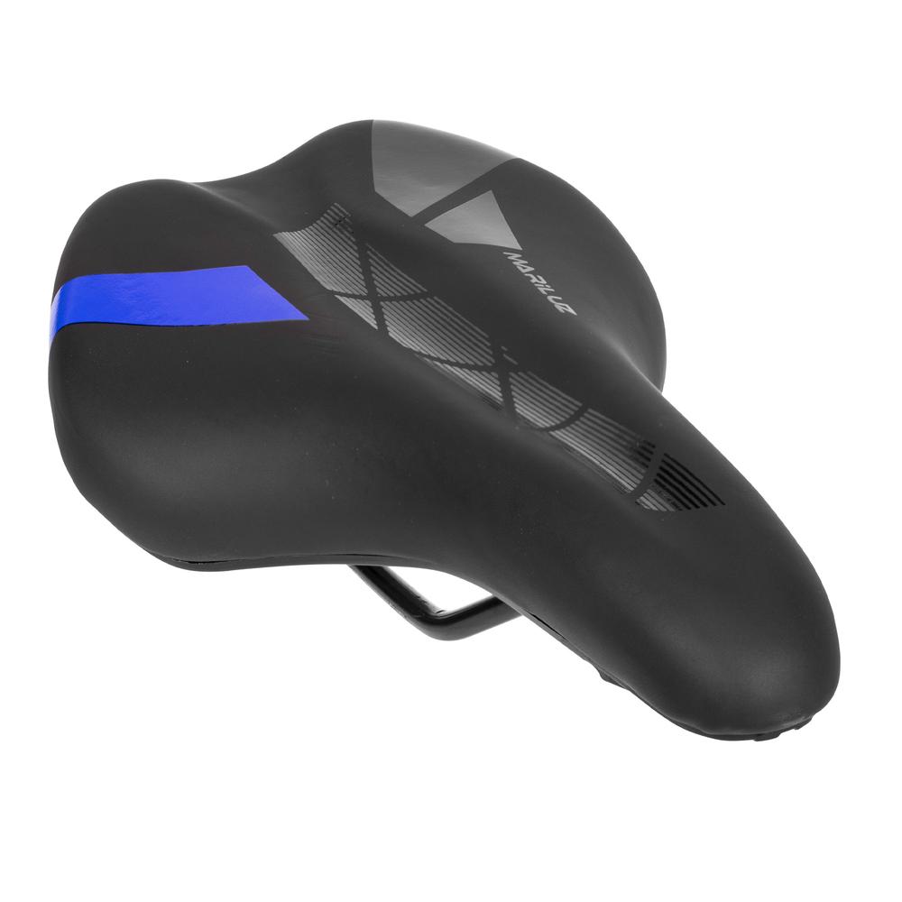 Foto 2 pulgar | Asiento Sillin Cojin Para Bicicleta Comodo Suave Ancho Negro