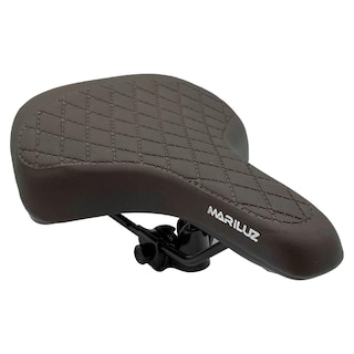 Foto 1 | Asiento Sillin Para Bicicleta Rombos Comodo Negro Mariluz