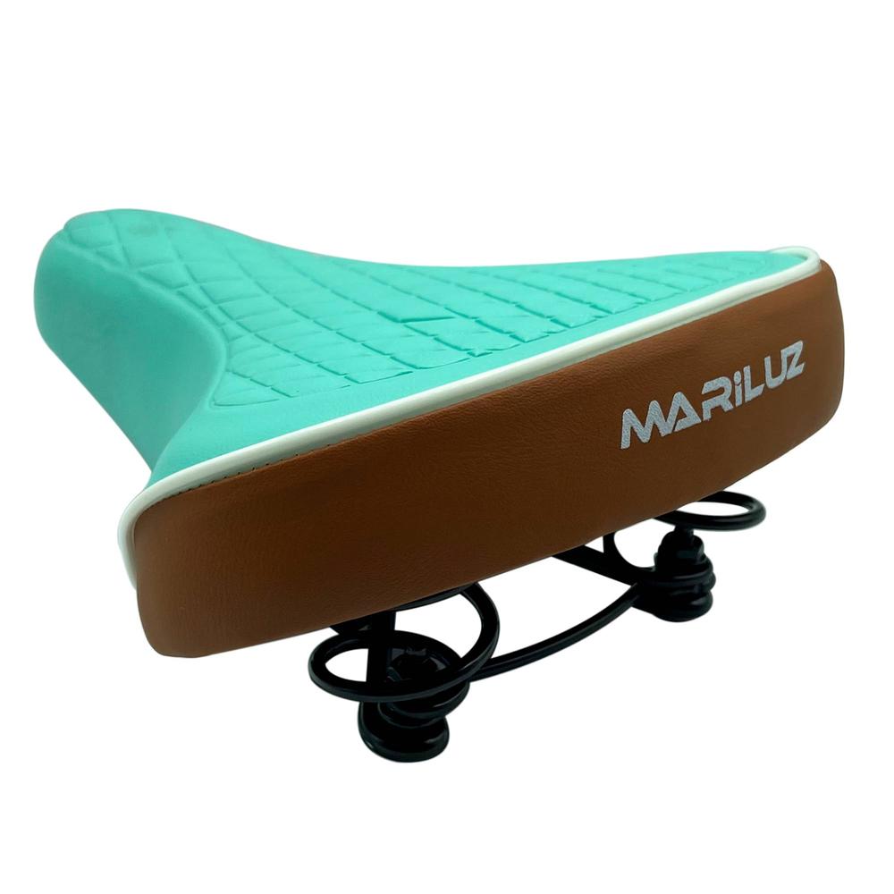 Foto 3 pulgar | Asiento Sillin Para Bicicleta Rombos Crusier Clasico Chic