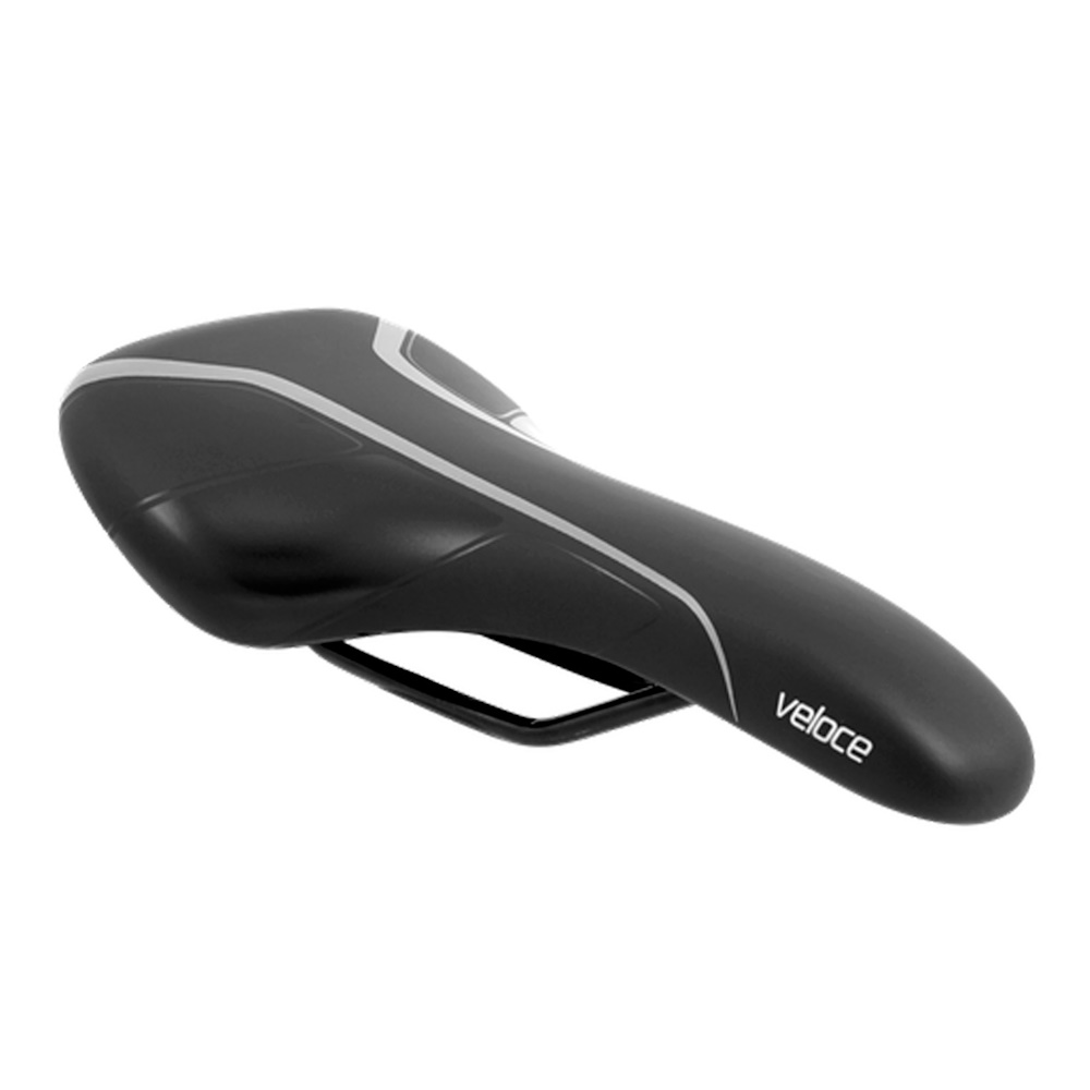 Foto 2 pulgar | Asiento De Ruta Negro-plata S/broche Selle Royal Veloce