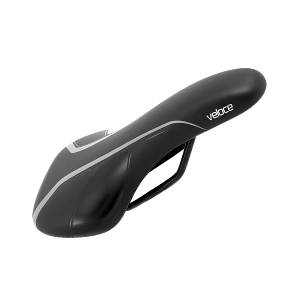 Foto 4 pulgar | Asiento De Ruta Negro-plata S/broche Selle Royal Veloce