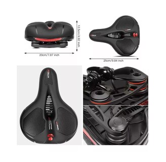 Foto 2 | Asiento Suave Cómodo Para Bicicleta Belug De Montaña Negro