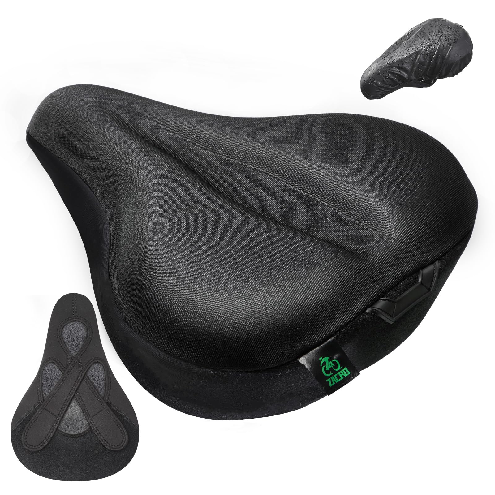 Foto 2 pulgar | Cojín De Asiento De Bicicleta Zacro Acolchado En Gel Para Hombres Y Mujeres - Venta Internacional.