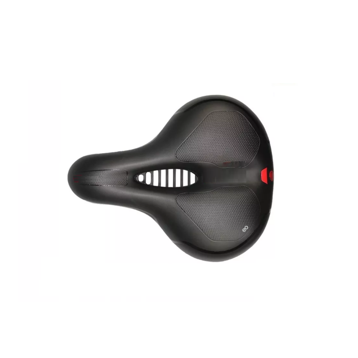 Asiento Sillin Bicicleta Mtb Cojin Suave Comodo Prostatico Eo Safe Imports Esi-7641-1 Negro