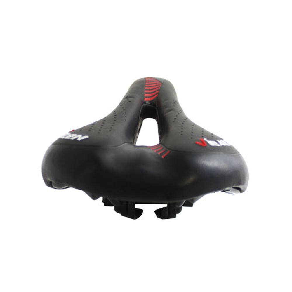 Foto 3 pulgar | Asiento Para Bicicleta Carrera Wl-1090-12 Negro Rojo Vealen