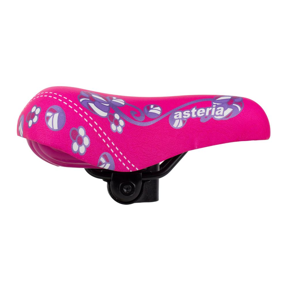 Foto 3 pulgar | Asiento para Bicicleta Infantil Rosa con Flores Bmx