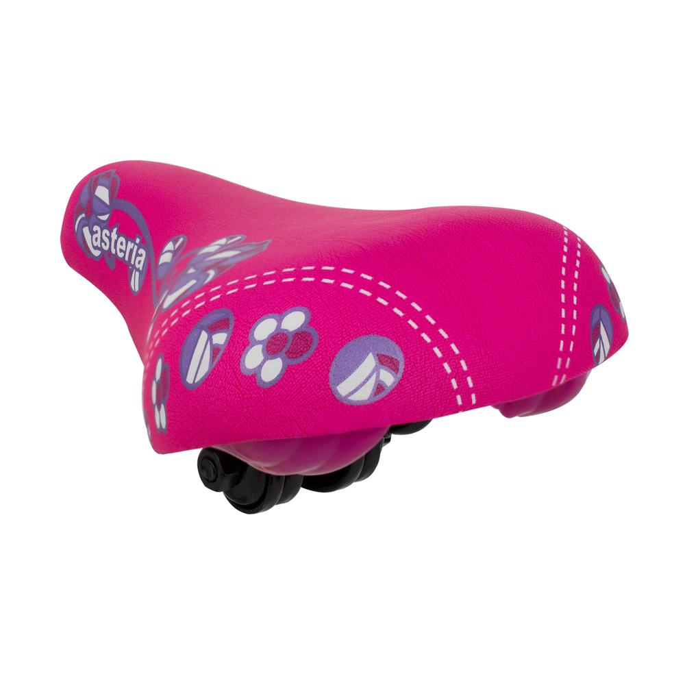 Foto 4 pulgar | Asiento para Bicicleta Infantil Rosa con Flores Bmx