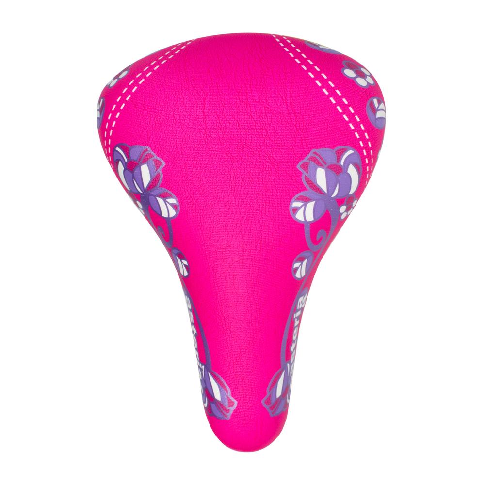 Foto 5 pulgar | Asiento para Bicicleta Infantil Rosa con Flores Bmx