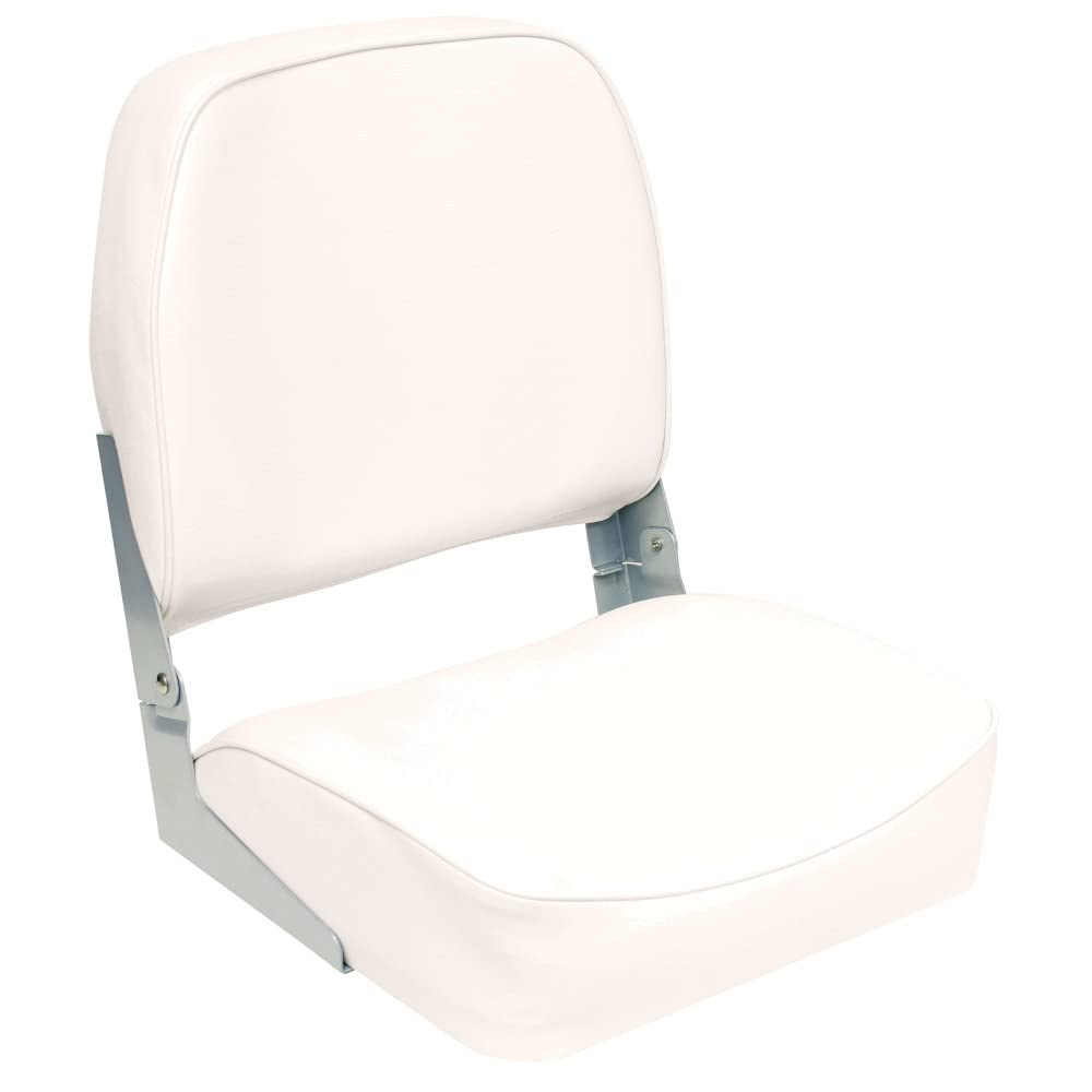 Asiento Para Barco Wise 3313-710 Super Value Con Respaldo Bajo, Color Blanco - Venta Internacional. $2,382