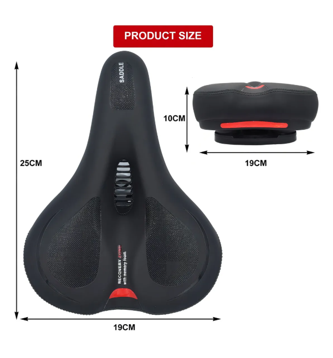 Foto 5 pulgar | Asiento Sillin Bicicleta Xtellar Cojin Suave Comodo Prostatico