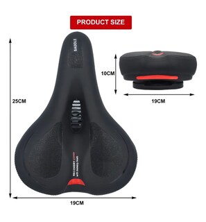 Foto 4 | Asiento Sillin Bicicleta Xtellar Cojin Suave Comodo Prostatico