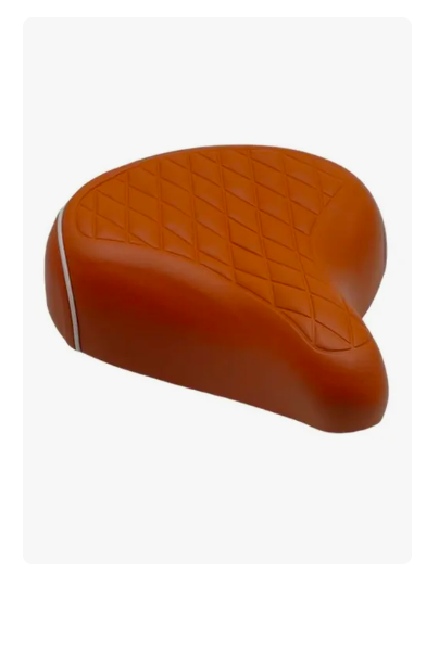 Foto 1 | Asiento Para Bicicleta Montaña Ultra Confortable Xtellar Color Café Línea Blanca