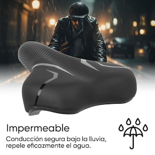 Foto 4 | Asiento Para Bicicleta 275 X 150mm Negro Tl-2106 Teide