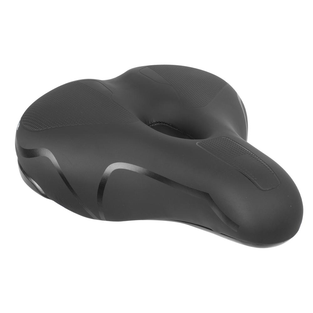 Foto 2 pulgar | Asiento Para Bicicleta 260 X 175mm Ancho Antiprostatico Negro Tl-2101 Teide