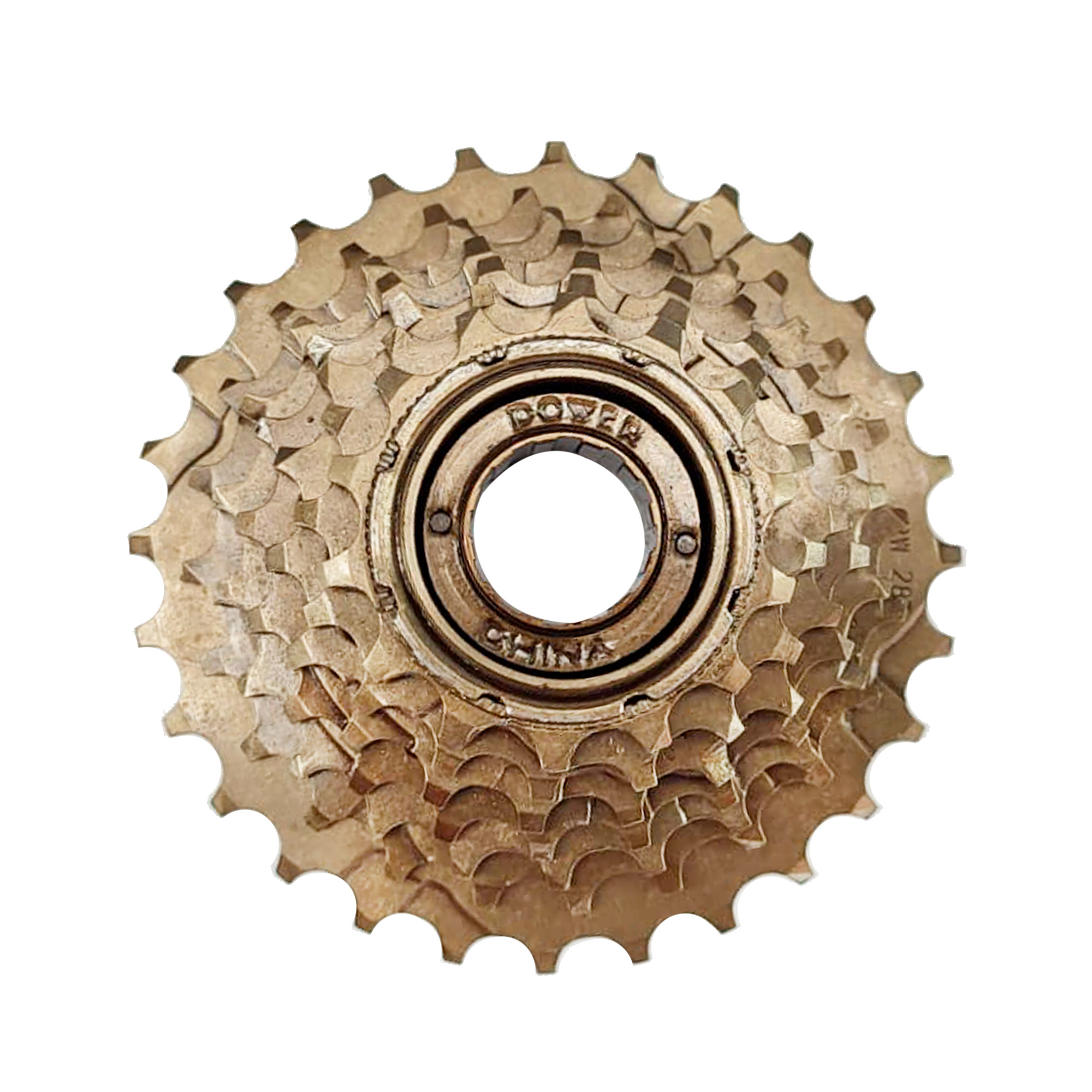Rueda Libre Para Bicicleta Eva 7 Pasos 14-28d Power Color Café