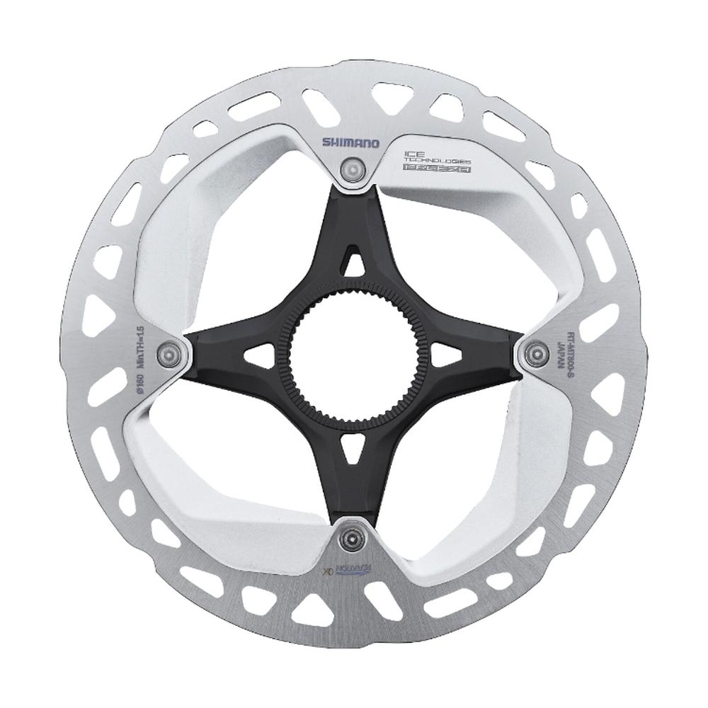 Rotor Para Bicicleta Shimano 160mm Rt-mt800 Color Plata