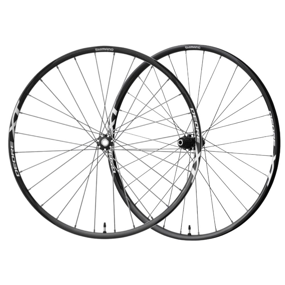 Rines Shimano R 27.5 Deore para Bicicleta Negro