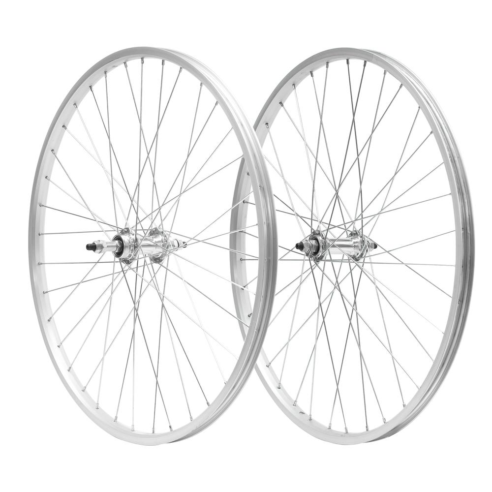 Juego de Rines para Bicicleta Bicimex color Plata R26 X 36 Hoyos MTB