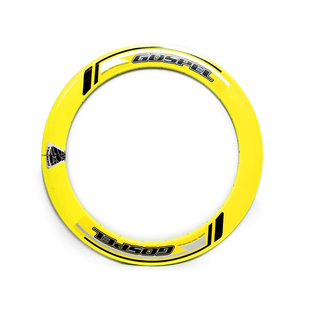 Rin para Bicicleta Gospel Fixie Amarillo R700 24h Aluminio 70mm