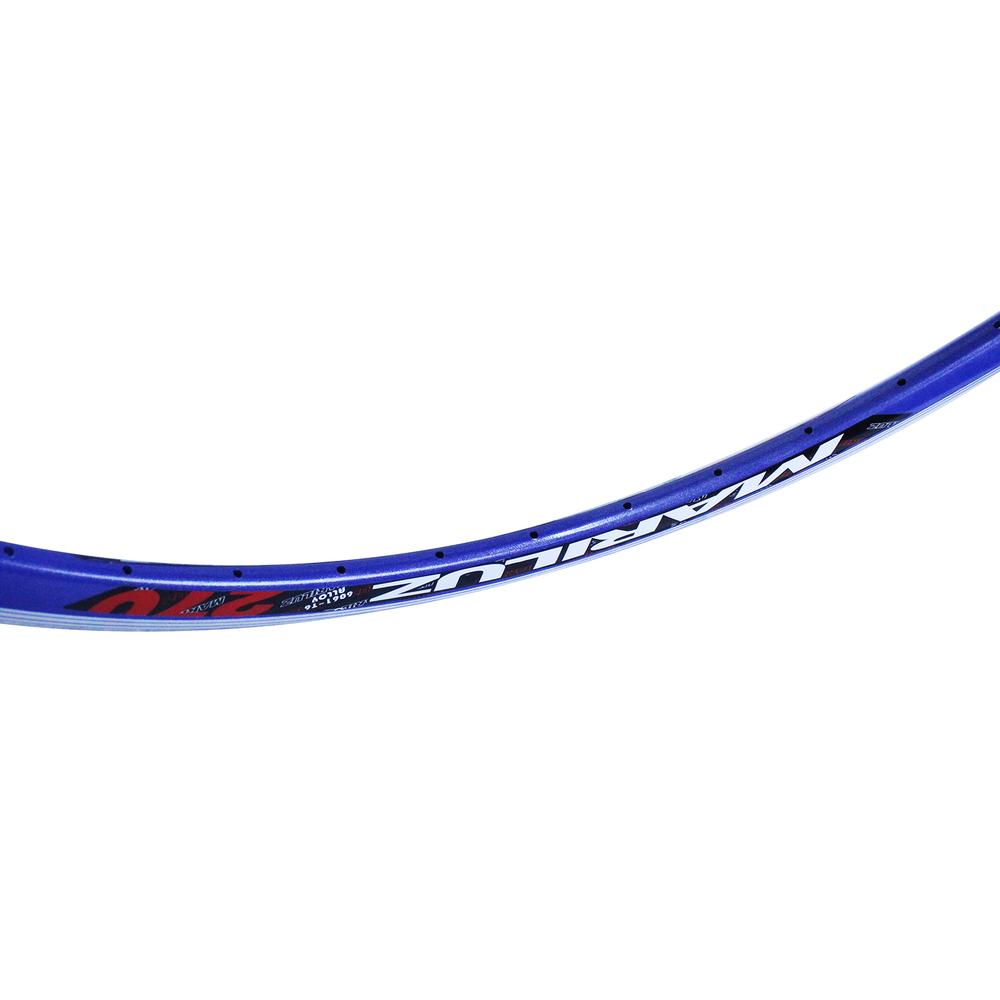 Foto 5 pulgar | Rin Bicicleta R27 X36h Aluminio Aero Azul Zla-015 Mariluz