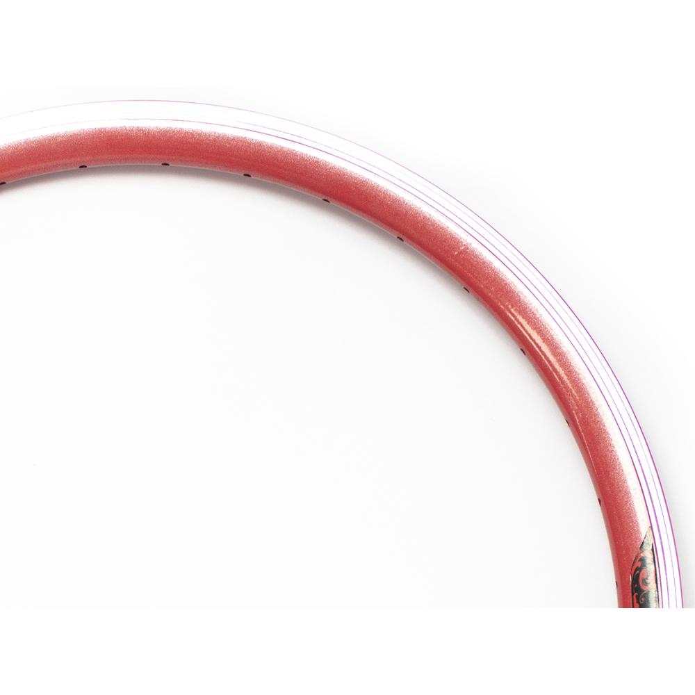Foto 4 pulgar | Rin Bicicleta R24 X36h Aluminio Aero Rojo Ys-733 Mariluz