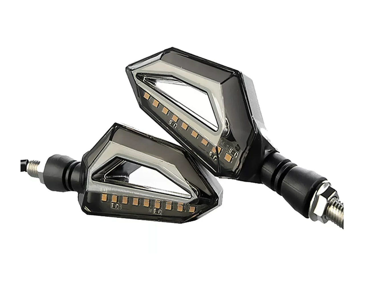 Foto 2 pulgar | 2 Direccionales Focos Faros Led Motocicleta Luces Señal Giro Belug