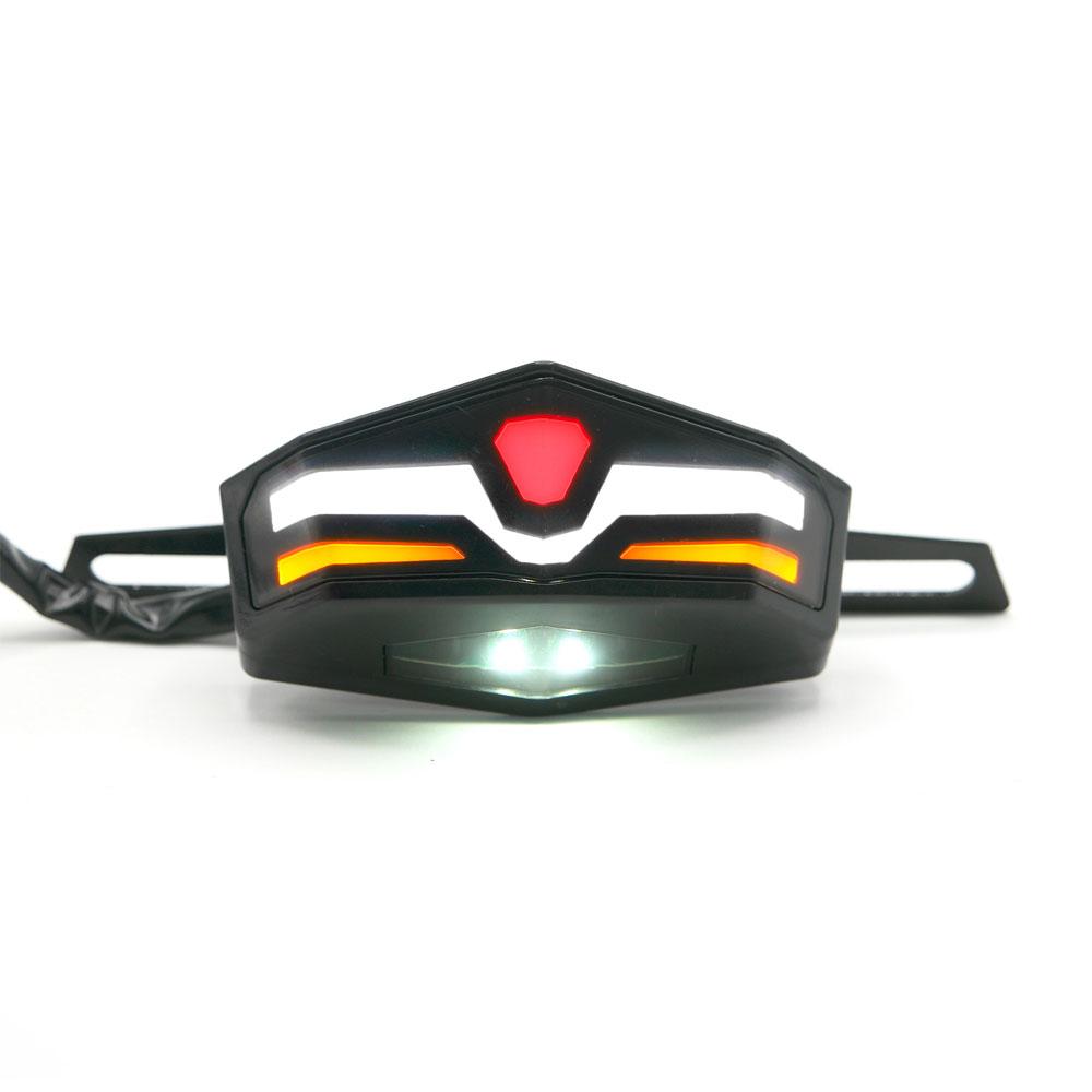 Foto 2 pulgar | Calavera Stop Premium Multifuncional De Led Para Motocicleta