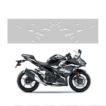 Kit De Calcomanías Gráficas Para Motocicletas Kawasaki Ninja 400 - Venta Internacional.