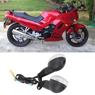 Foto 5 | Luz De Señal De Giro De Motocicleta Akozon Para Kawasaki Ninja 250 - Venta Internacional.