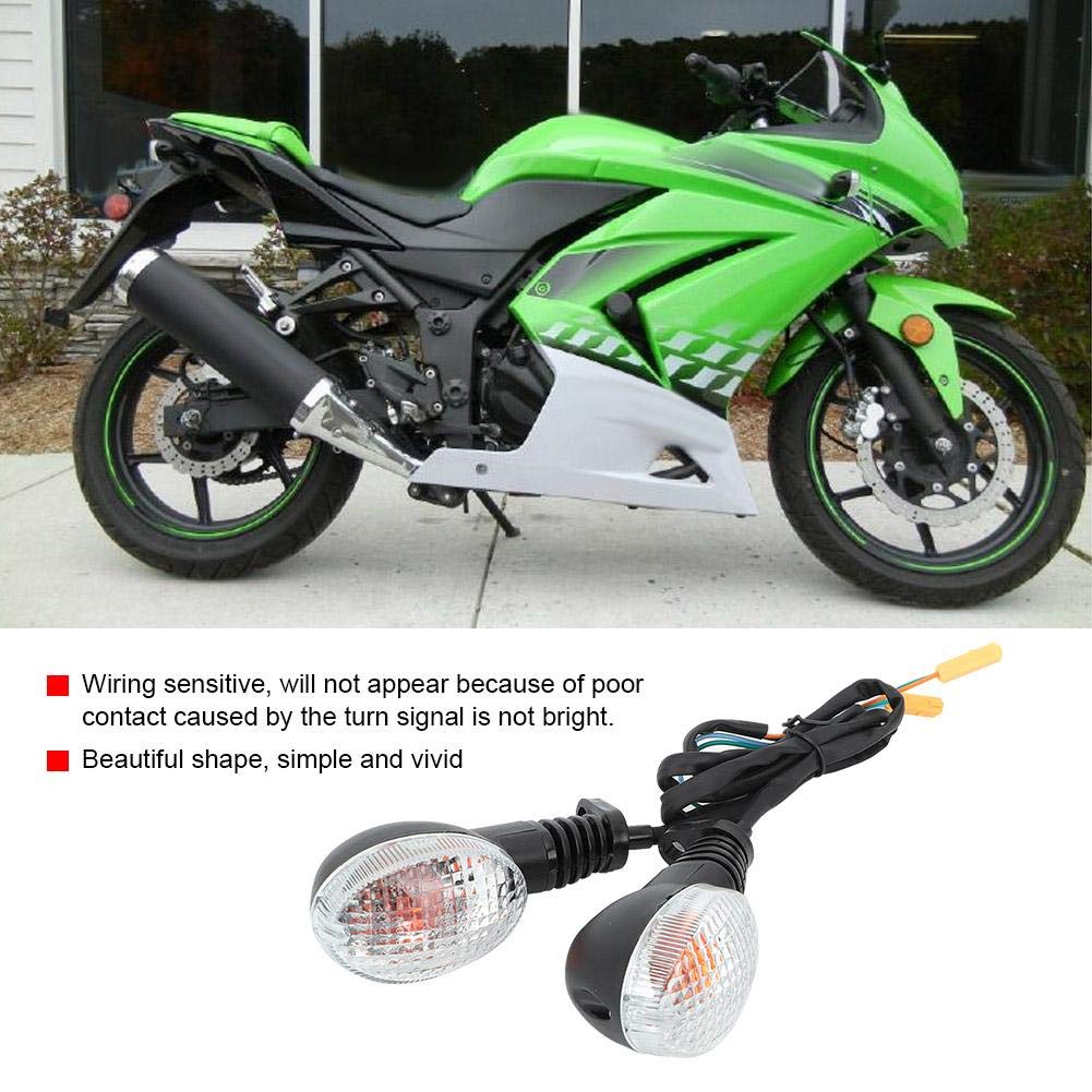 Foto 7 pulgar | Luz De Señal De Giro De Motocicleta Akozon Para Kawasaki Ninja 250 - Venta Internacional.