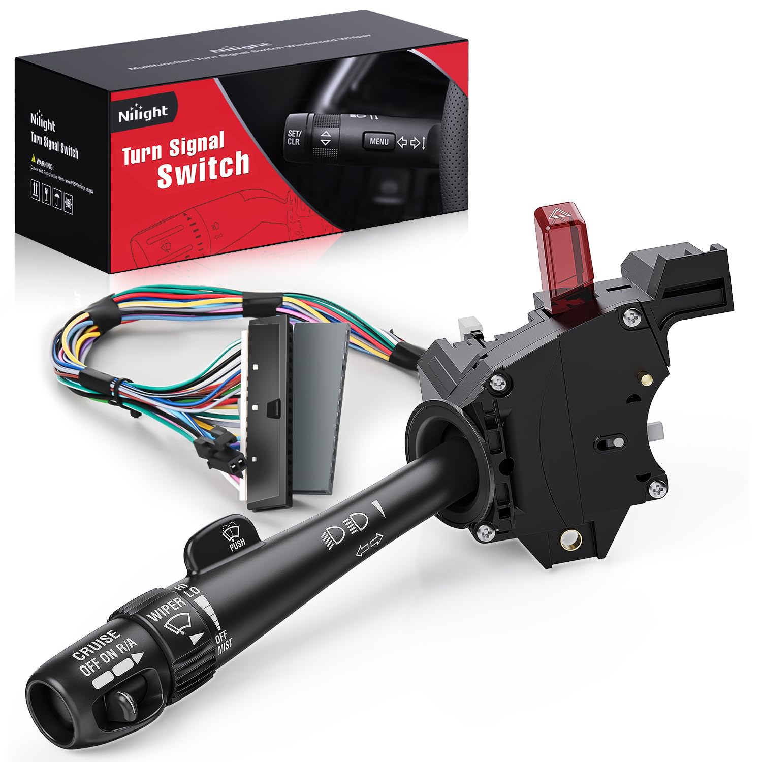 Foto 2 pulgar | Interruptor De Señal De Giro Compatible Con Nilight Para Chevy Silverado - Venta Internacional.