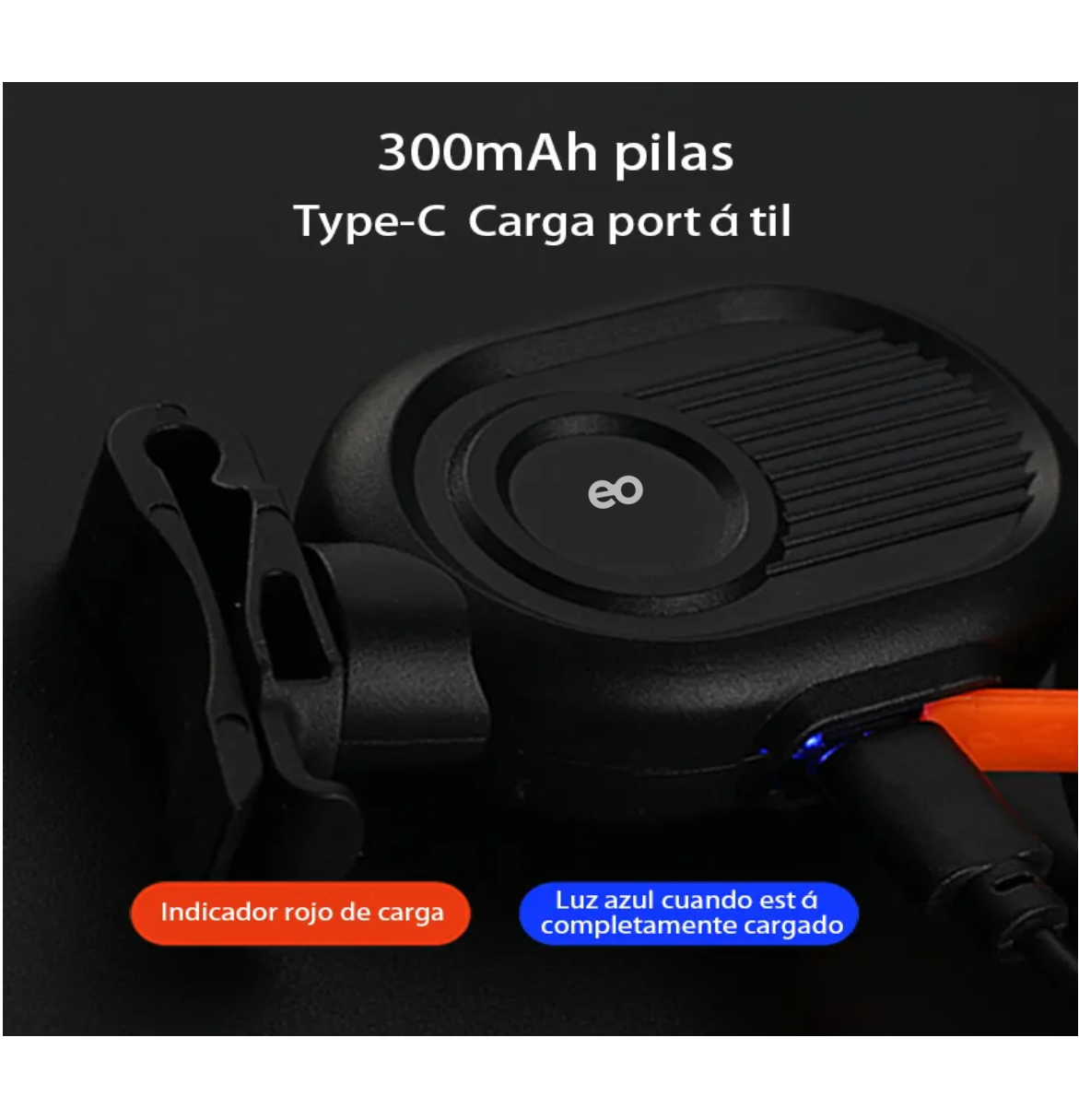 Foto 4 pulgar | Luz Trasera De Bicicleta,luz Trasera Impermeable Con Led Eo Safe Imports Esi-19311 Negro