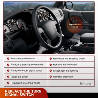 Foto 6 | Interruptor De Señal De Giro Compatible Con Nilight Para Ford Ranger F-150 - Venta Internacional.