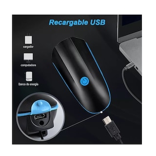 Foto 2 | Luz para Bicicleta Recargable Eo Safe Imports Esi-4079 color Negro