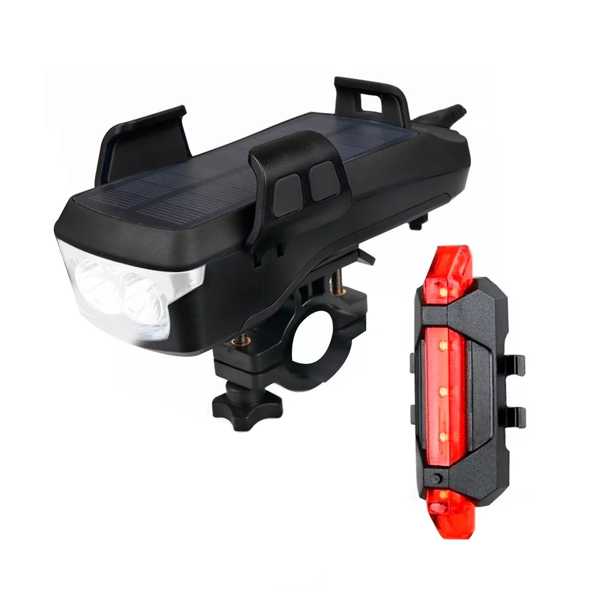 Luz para Bicicleta Eo Safe Imports Esi6143 color Negro