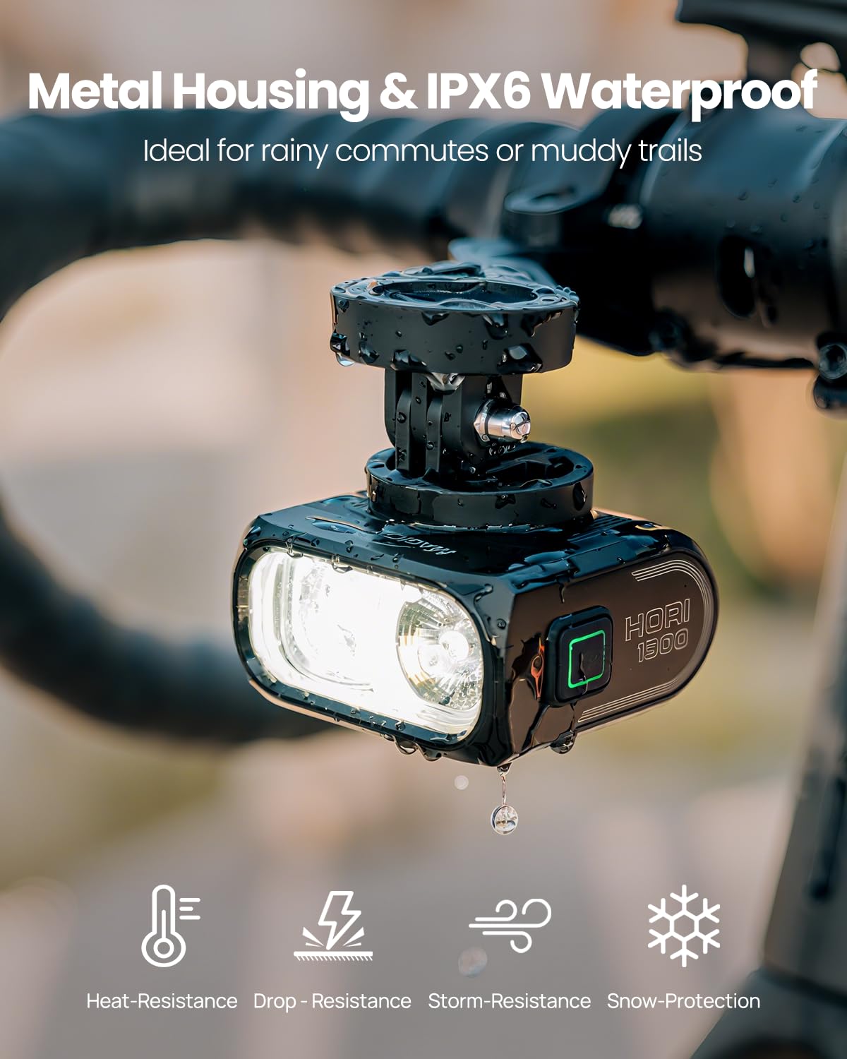 Foto 7 pulgar | Luces Para Bicicleta Magicshine Hori 1300 Usb-c Recargables 1300 Lm - Venta Internacional.