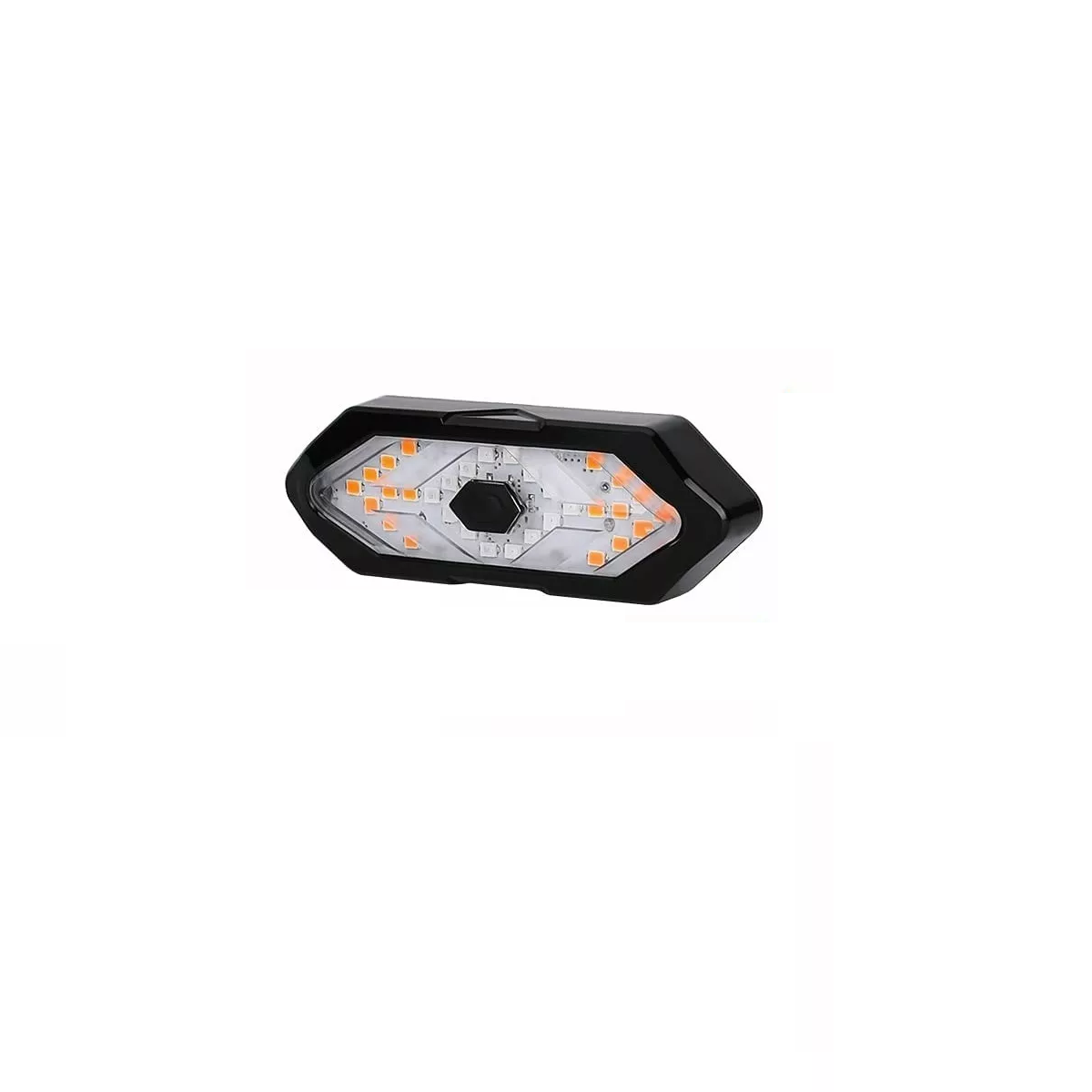 Señal de Giro Eo Safe Imports ESI-4075 color Negro de Control Remoto de Luz con Bocina para Bicicleta