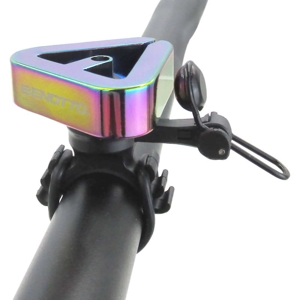 Foto 5 pulgar | Timbre Benotto Multicolor para Bicicleta con Soporte Ajustable Unisex