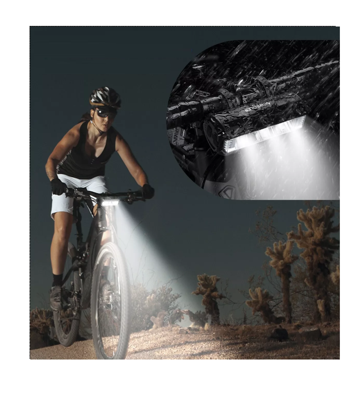 Foto 4 pulgar | Luz para Bicicleta USB Belug Impermeable 3000 Lúmenes y 4000 Mah