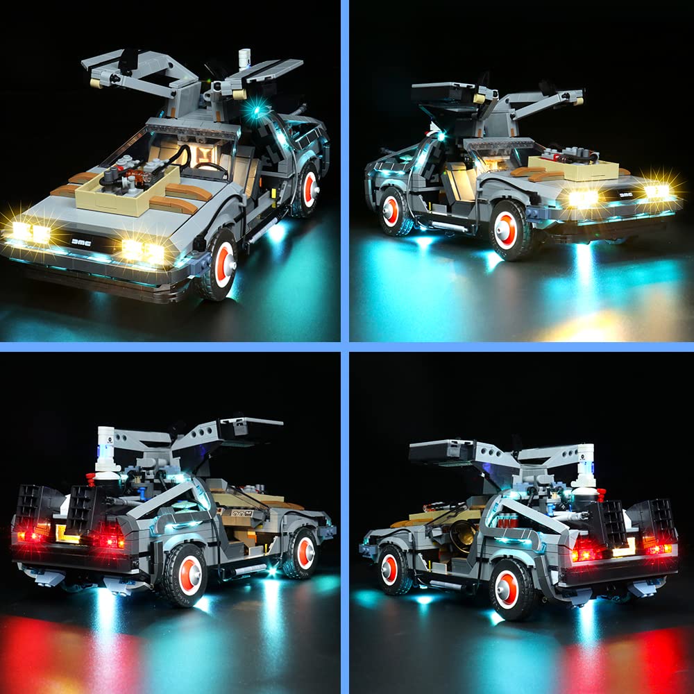 Foto 5 pulgar | Kit De Luces Para Lego Back To The Future Time Machine 10300 - Venta Internacional.