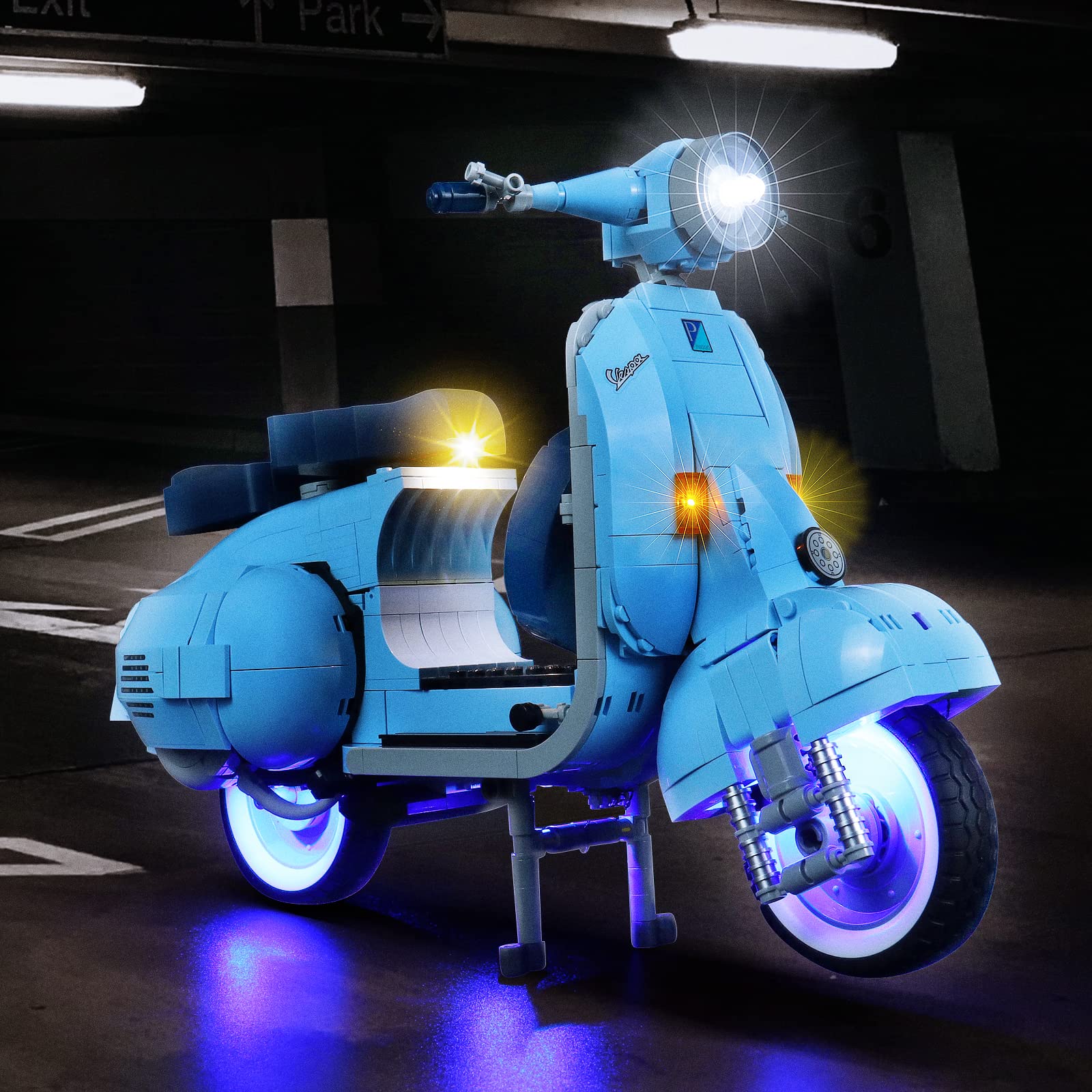 Foto 6 | Kit De Iluminación Led Brickbling Para Lego Vespa 125 10298, Juego De Juguetes - Venta Internacional.