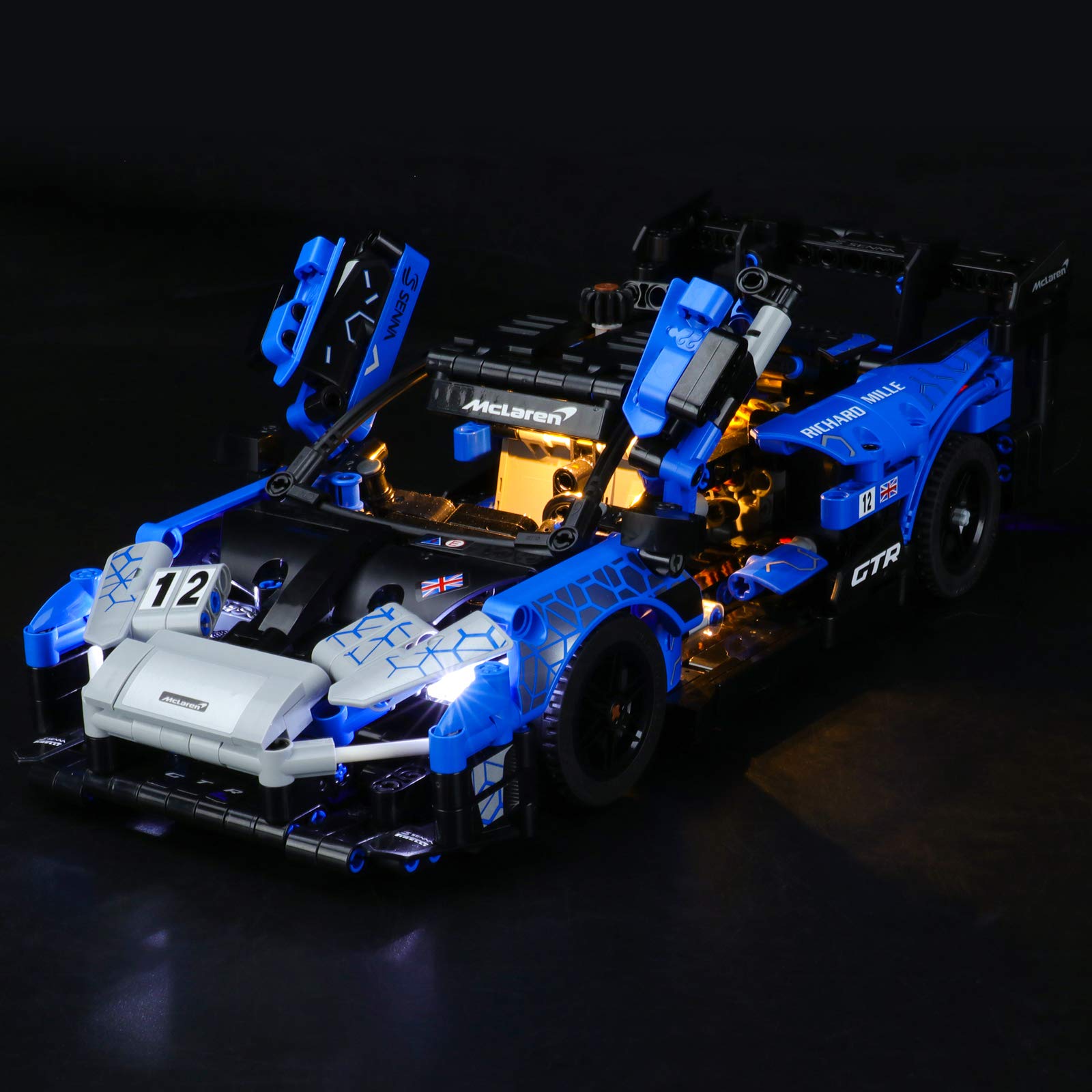 Foto 3 pulgar | Kit De Iluminación Briksmax Para Lego Mclaren Senna Gtr 42123 - Venta Internacional.