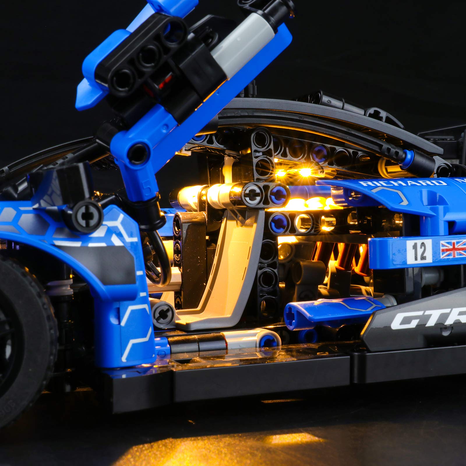 Foto 6 pulgar | Kit De Iluminación Briksmax Para Lego Mclaren Senna Gtr 42123 - Venta Internacional.