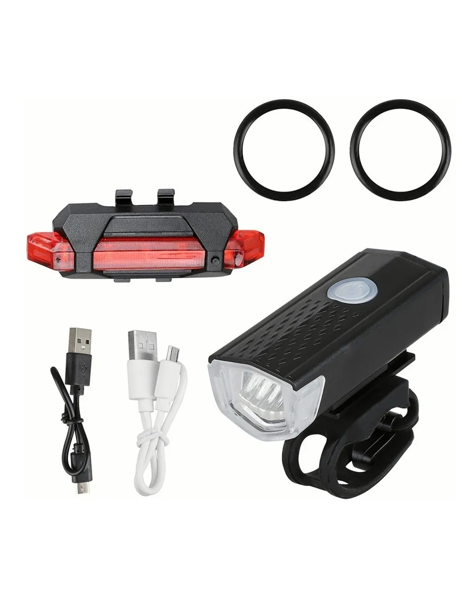 Luces para Bicicleta Petukita Box AH-01 Recargable