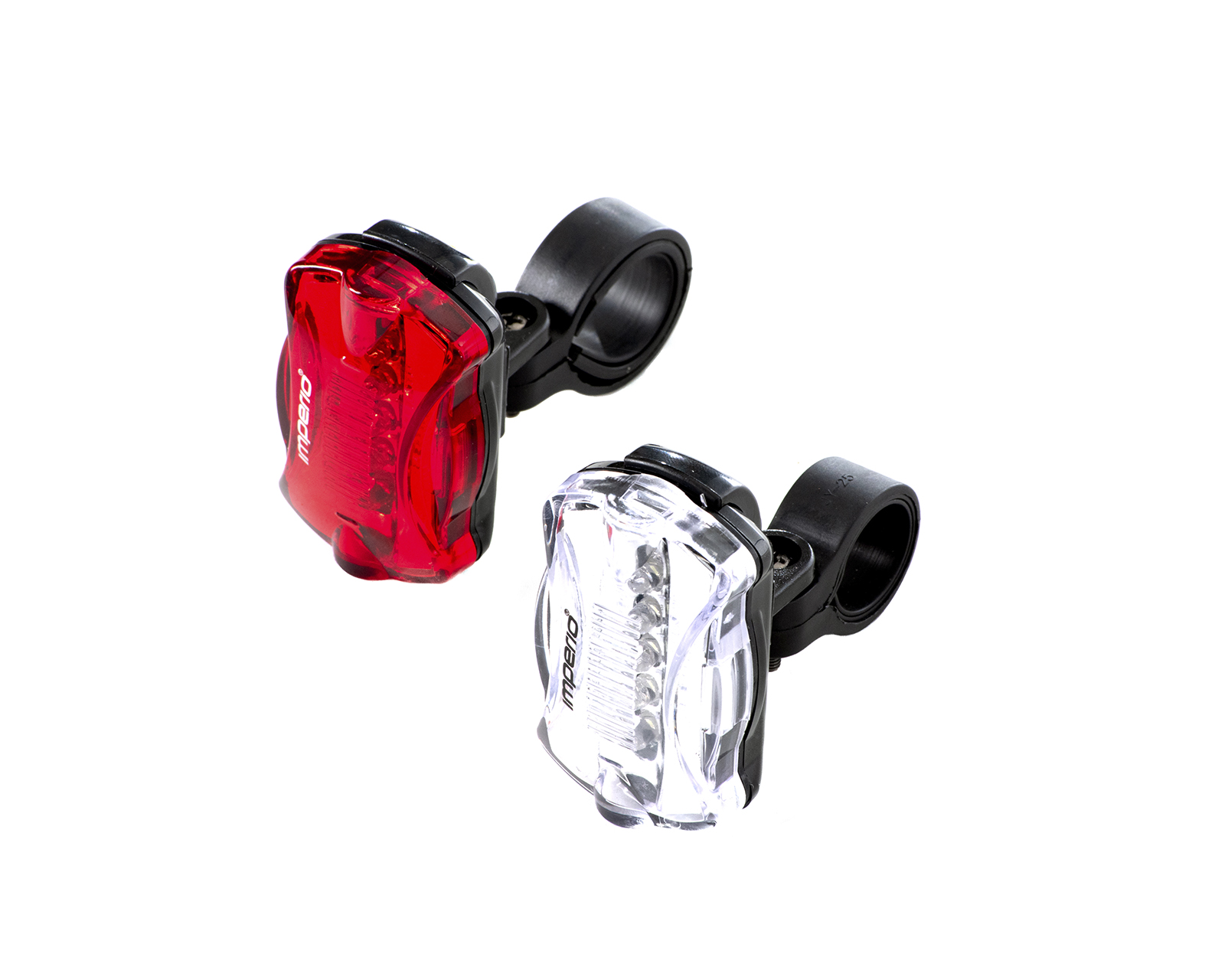 Foto 4 pulgar | Paquete 5 Luces Delanteras y traseras Blanca y Roja Veloci para bicicleta