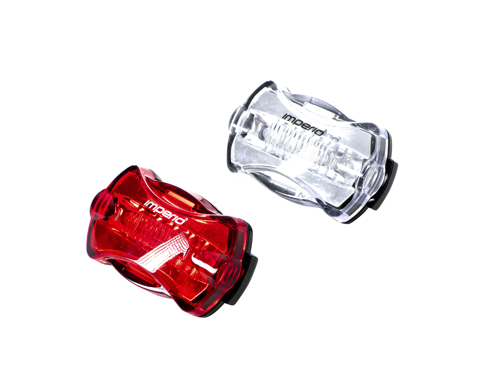 Foto 5 pulgar | Paquete 5 Luces Delanteras y traseras Blanca y Roja Veloci para bicicleta